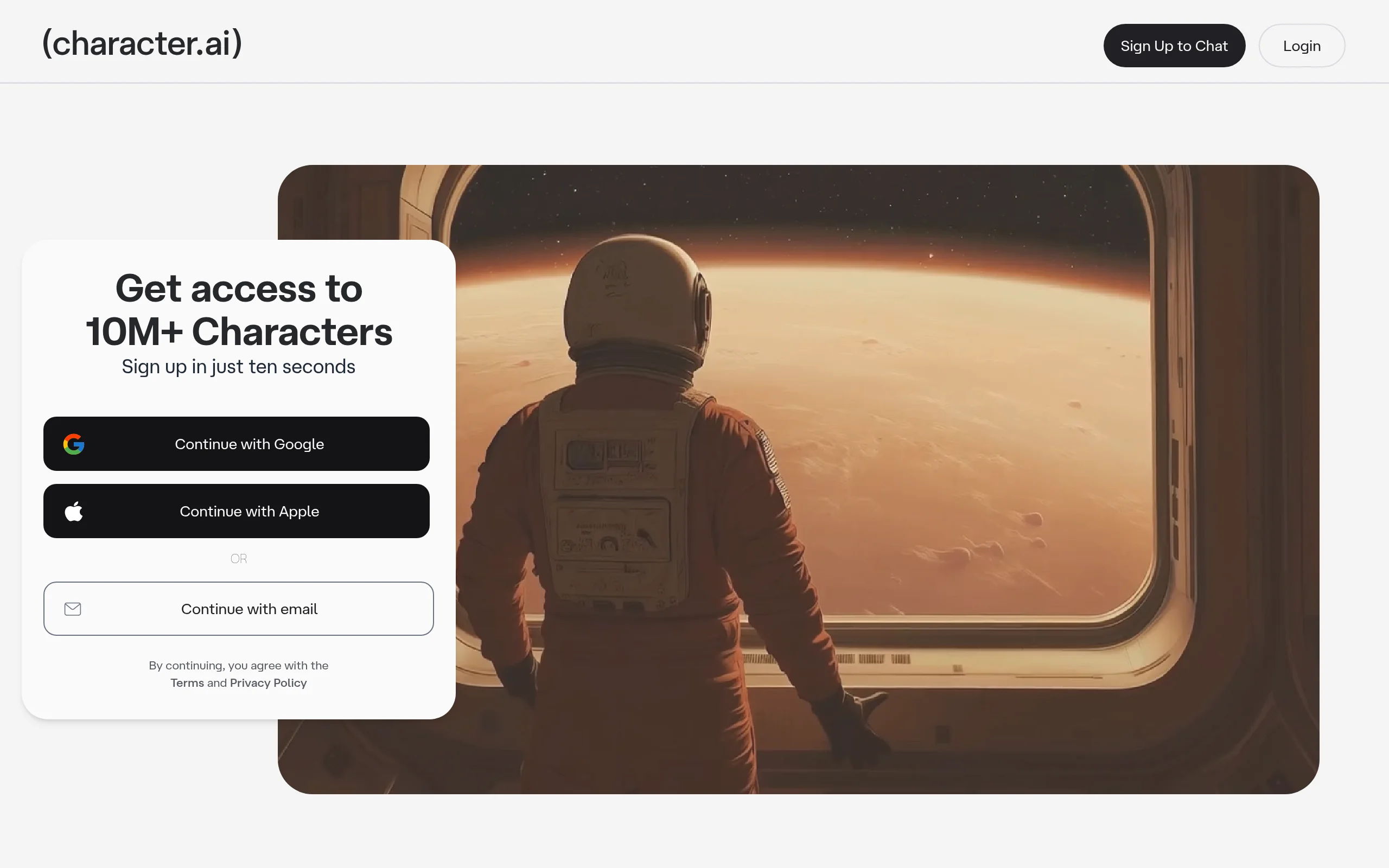 Character.AI preview