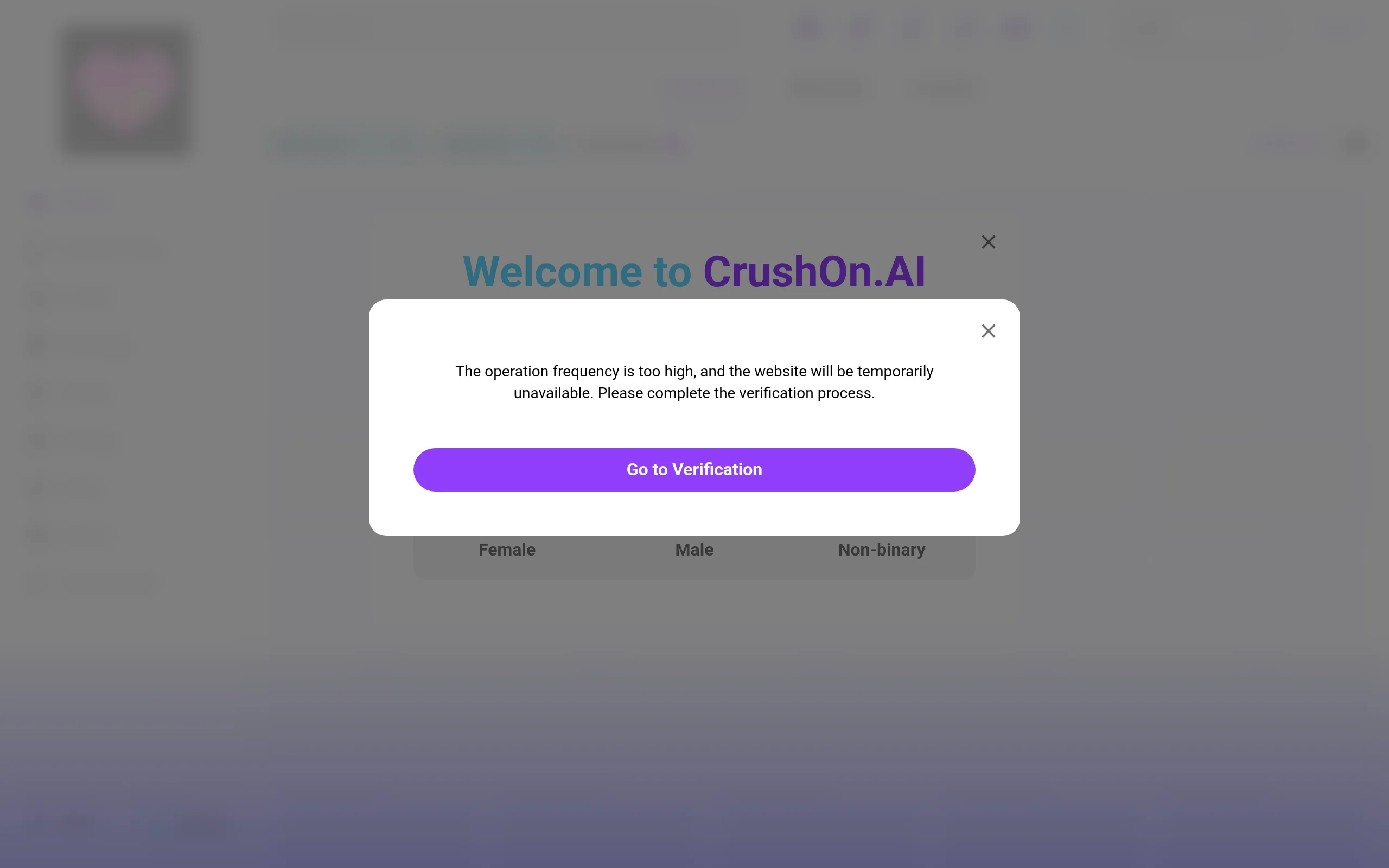 Crushon AI preview