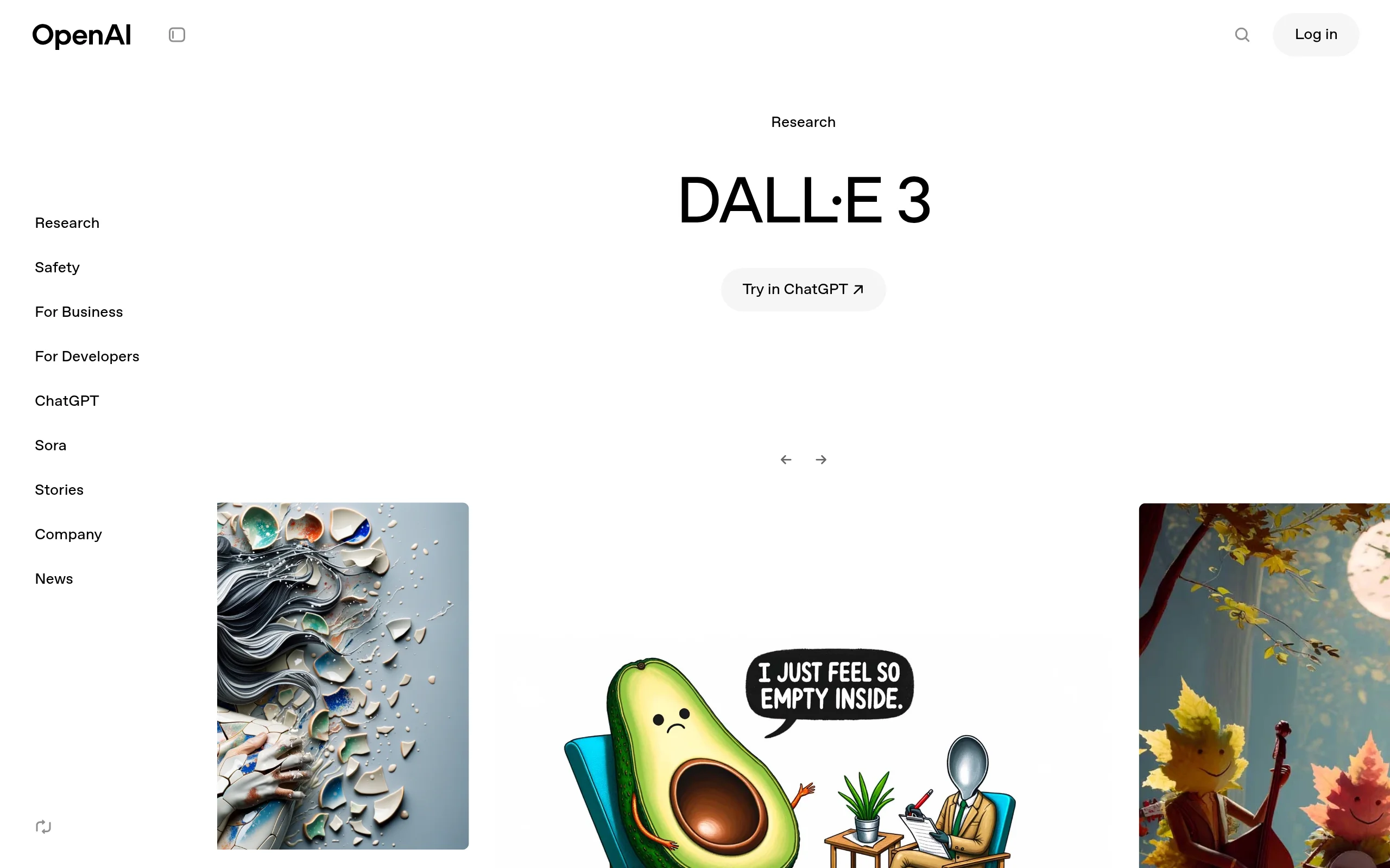 DALL-E 3 preview