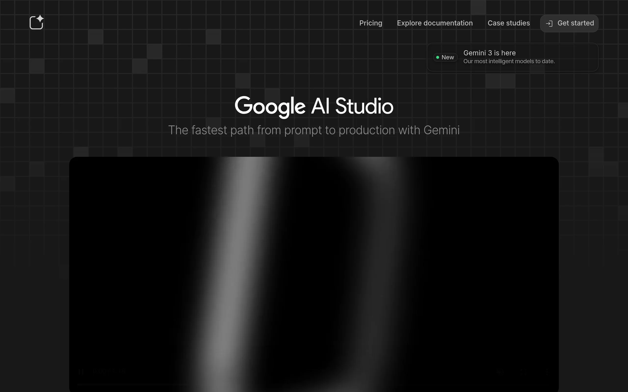 Google AI Studio preview