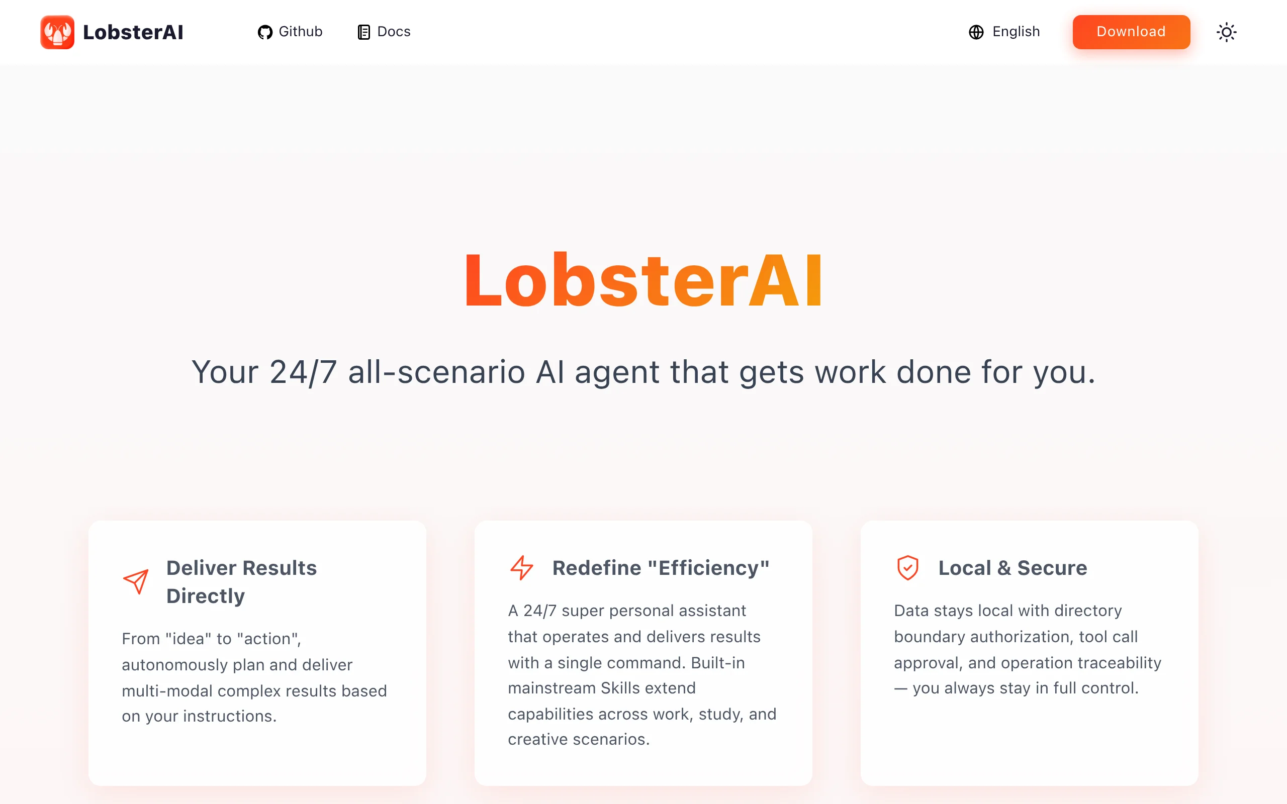 LobsterAI preview