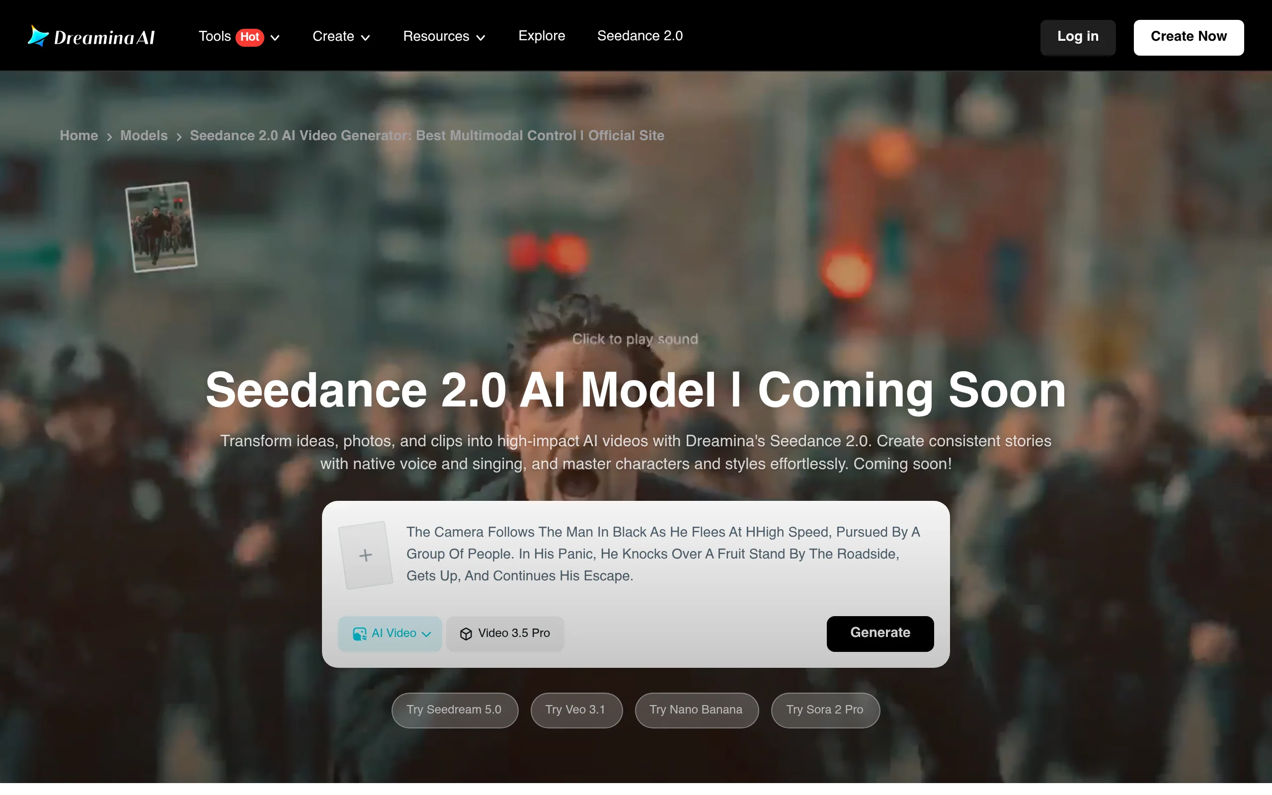 Seedance 2.0 preview